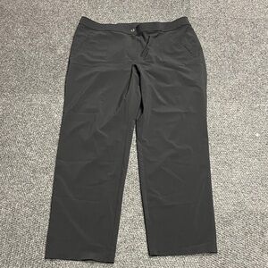 Chico's Weekends womens classic black Pants spandex polyester size 3/XL